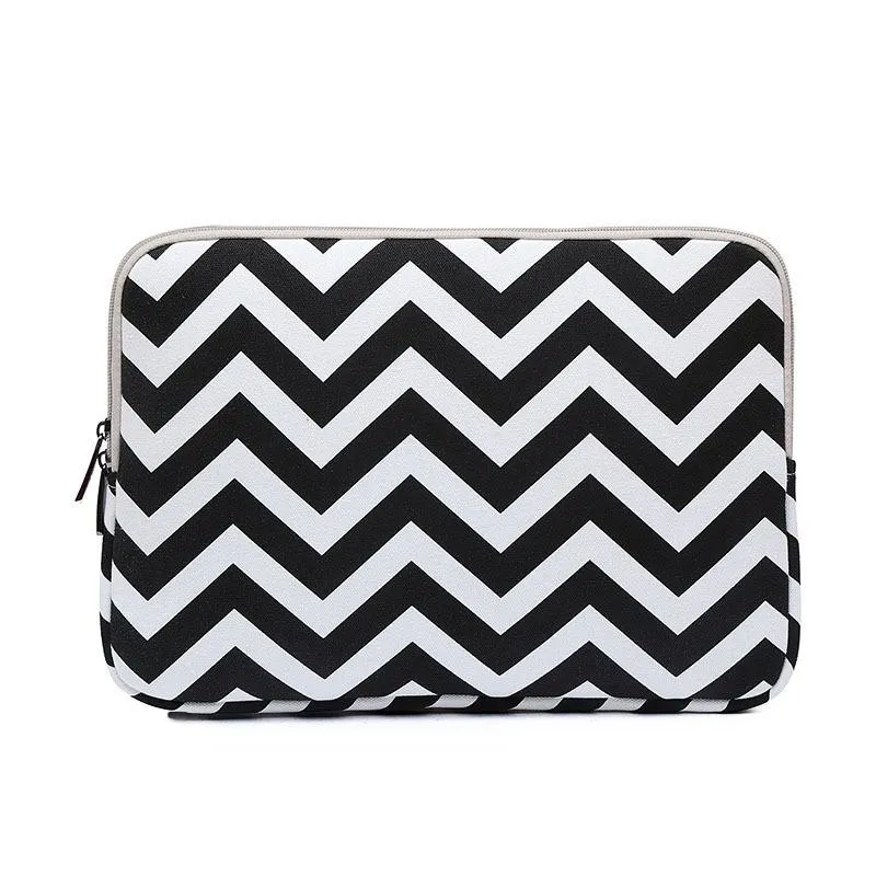 10 Wavy Pattern Notebook Liner Bag - Wavy Design
