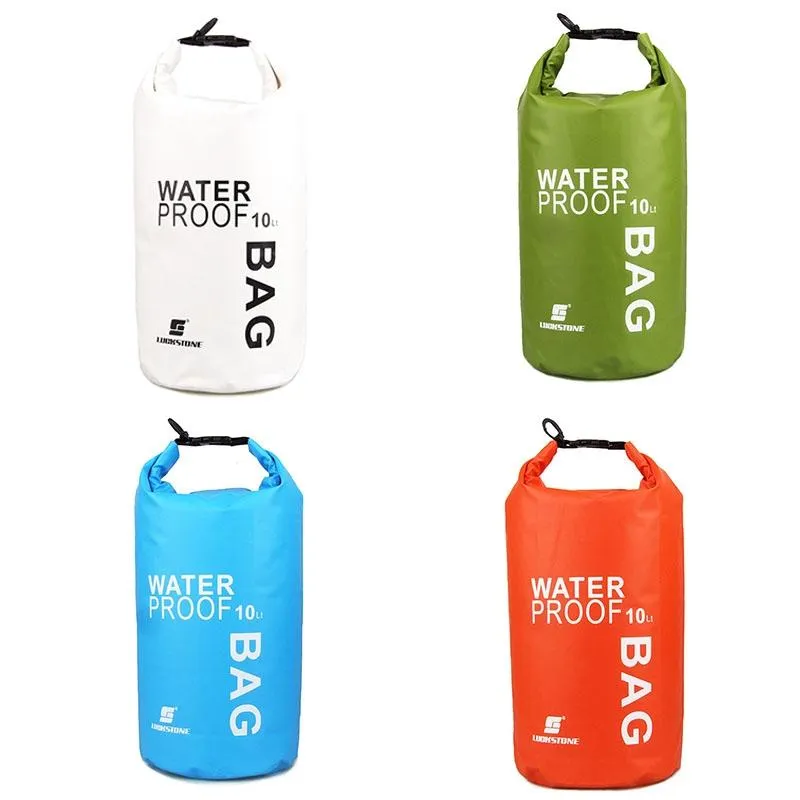 10L Waterproof Bag For Outdoor Rafting Swimming