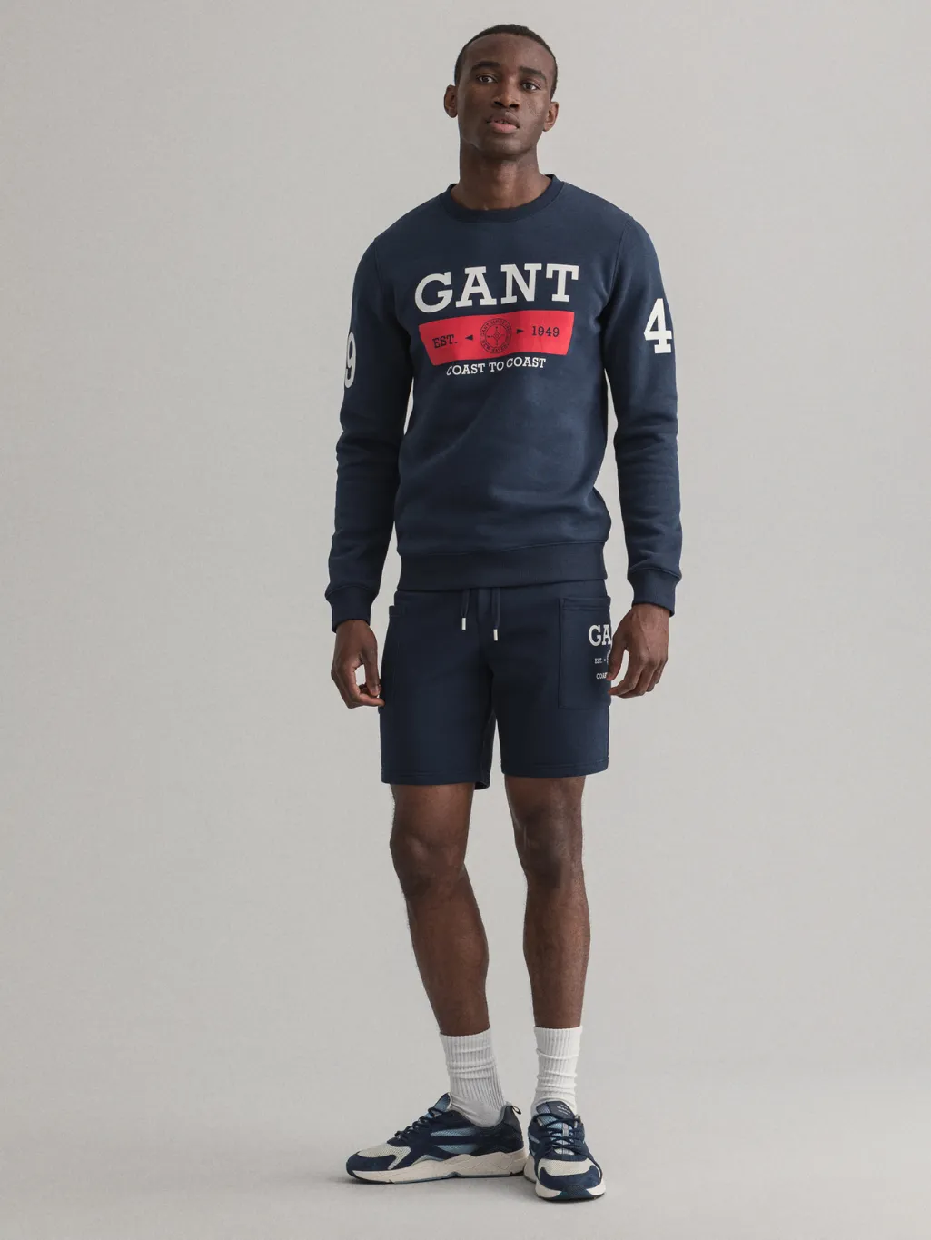 D1. Nautical C-Neck Sweat