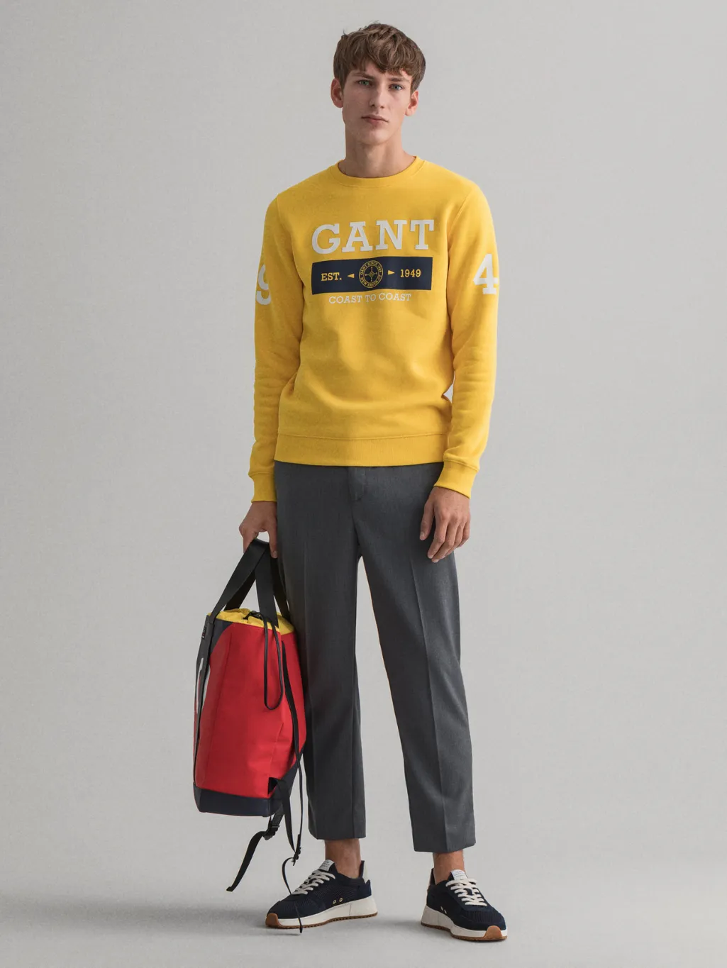 D1. Nautical C-Neck Sweat