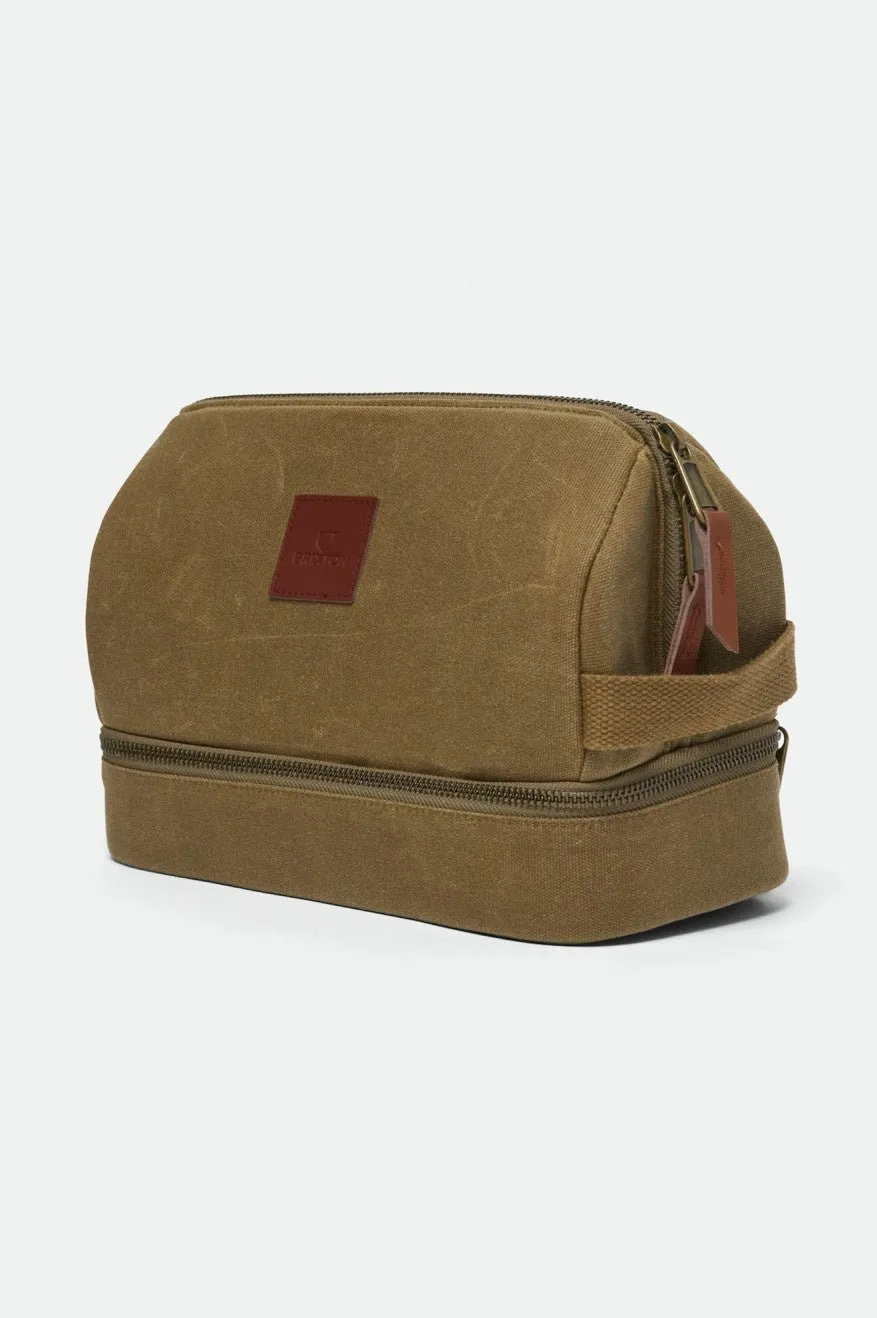 Traveler Dopp Kit - Olive Brown